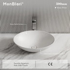 MonBlari XA-A72 White Solid Surface Countertop Basin 500mm
