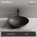 MonBlari XA-A72 Black Solid Surface Countertop Basin 500mm