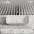 MonBlari XA-A81 Solid Surface Countertop Basin 600mm