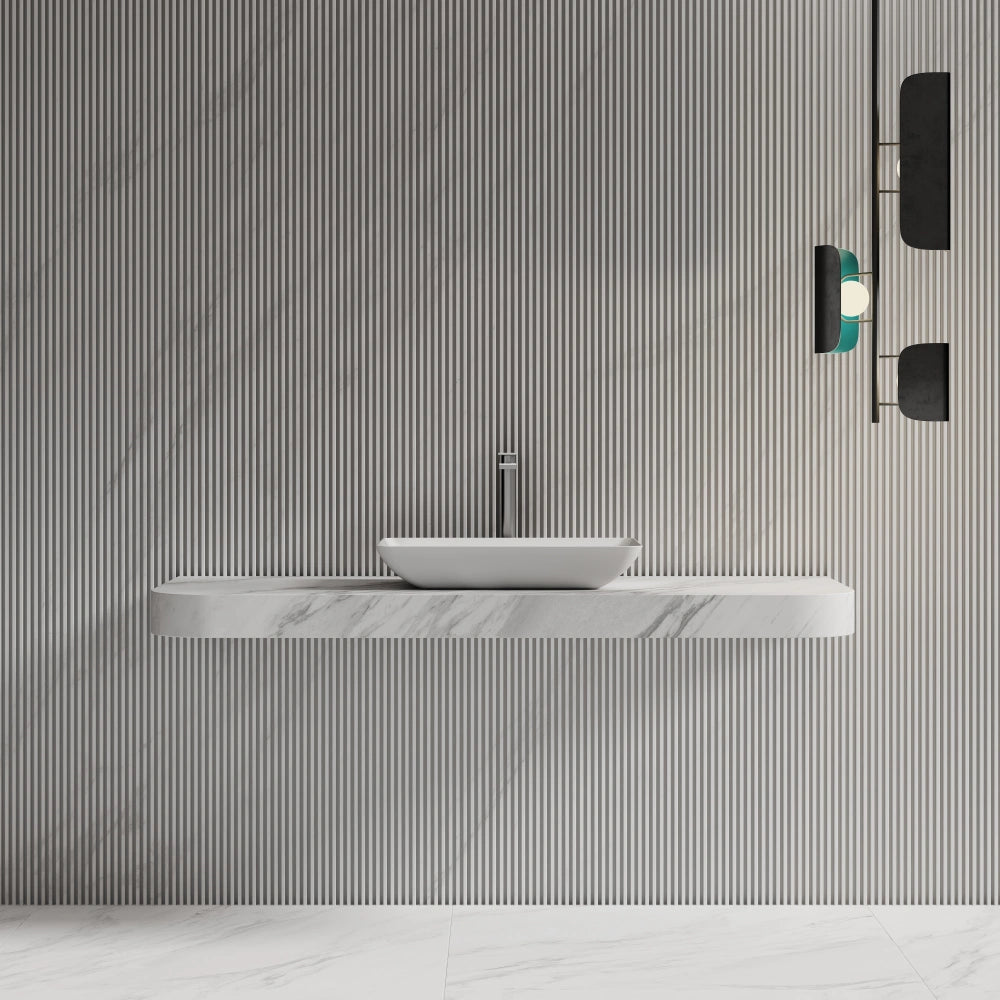 MonBlari XA-A81 Solid Surface Countertop Basin 600mm