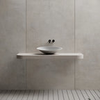 MonBlari Oval Solid Surface Bowl Countertop Wash Basin 535mm