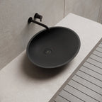 MonBlari Oval Solid Surface Bowl Countertop Wash Basin 535mm