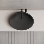 MonBlari Oval Solid Surface Bowl Countertop Wash Basin 535mm