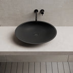 MonBlari Oval Solid Surface Bowl Countertop Wash Basin 535mm