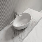 MonBlari Sink Basin Solid Surface Countertop Basins 600mm