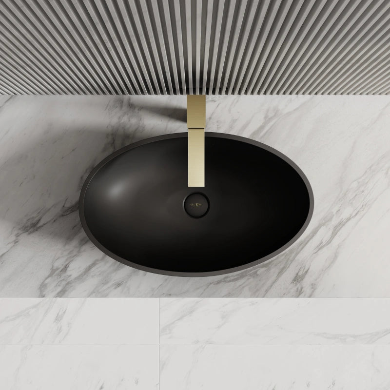 MonBlari Sink Basin Solid Surface Countertop Basins 600mm