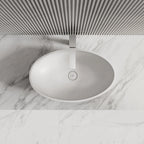 MonBlari Sink Basin Solid Surface Countertop Basins 600mm