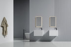 MonBlari XA-G32-L/R Solid Surface Wall-Mounted Basin
