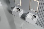 MonBlari XA-G32-L/R Solid Surface Wall-Mounted Basin