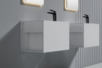 MonBlari XA-G32-L/R Solid Surface Wall-Mounted Basin