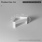 MonBlari XA-G70 Solid Surface Wall-Mounted Basin 550mm