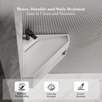 MonBlari XA-G70 Solid Surface Wall-Mounted Basin 550mm