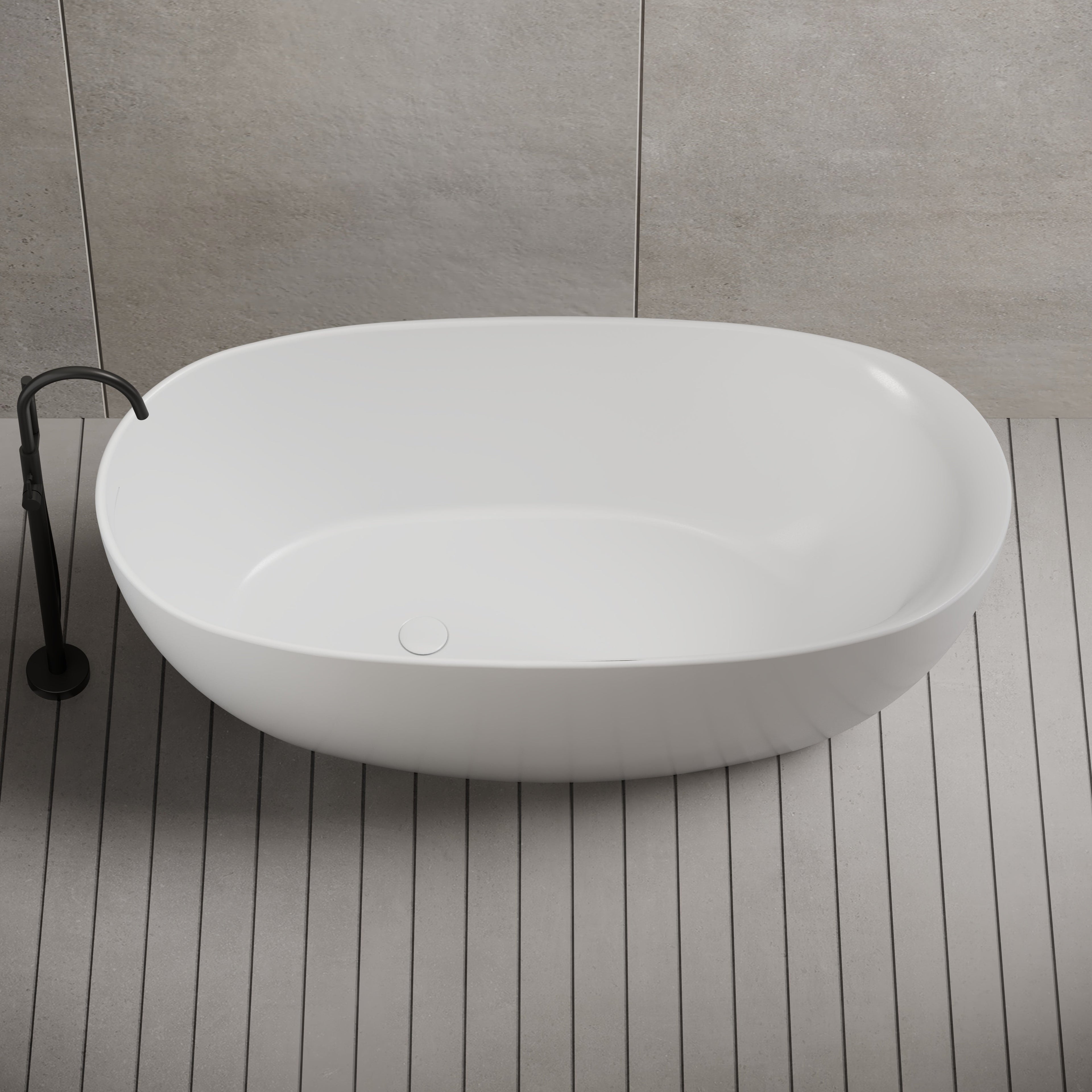 MonBlari XY-1007 Wall-Mounted Bath-FrontTopView