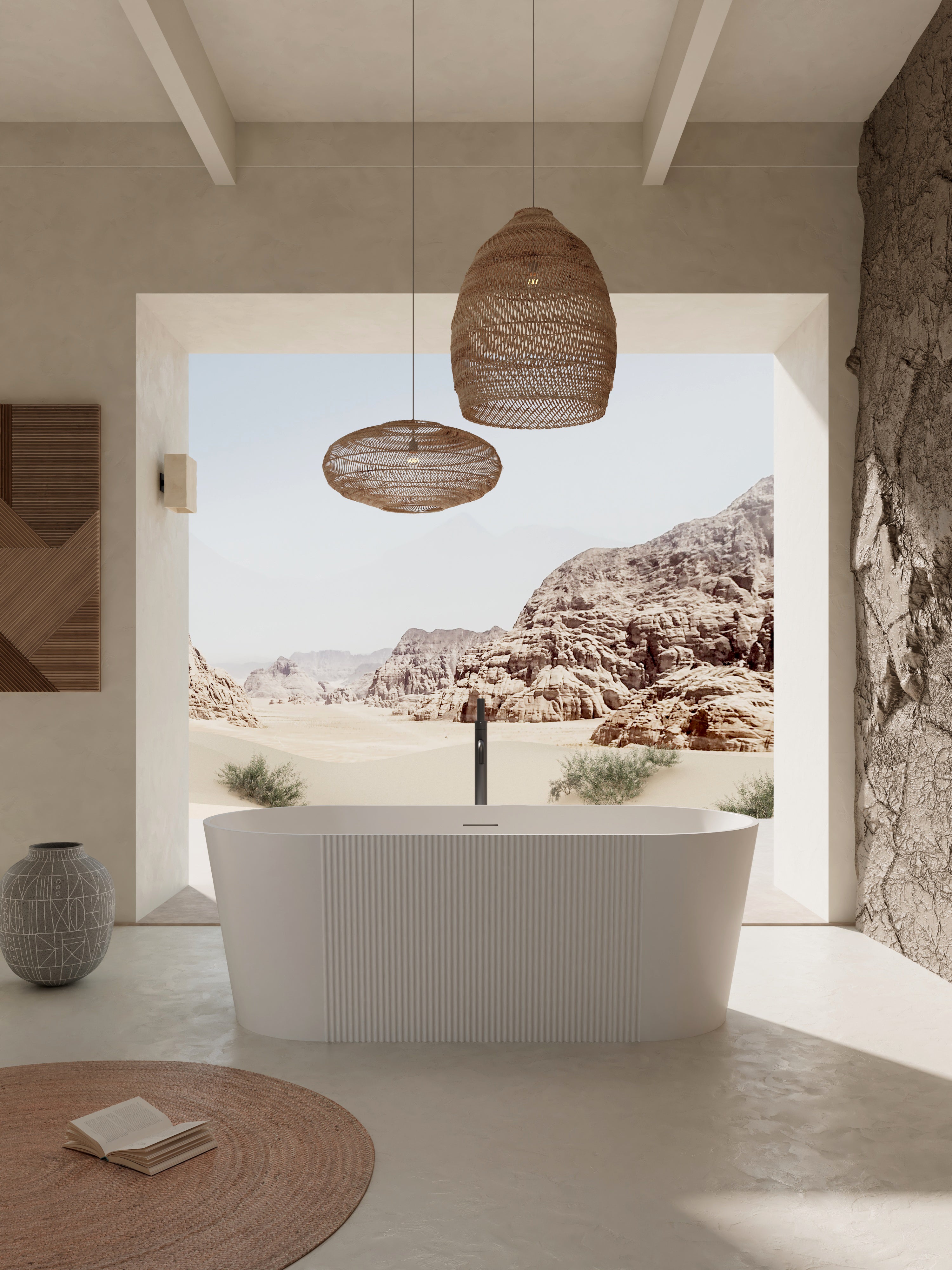 MonBlari XY-2001 Freestanding Bath Front View Main image