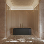 Monblari XY-2005 Black Acrylic Freestanding Bathtub 1500mm-1700mm