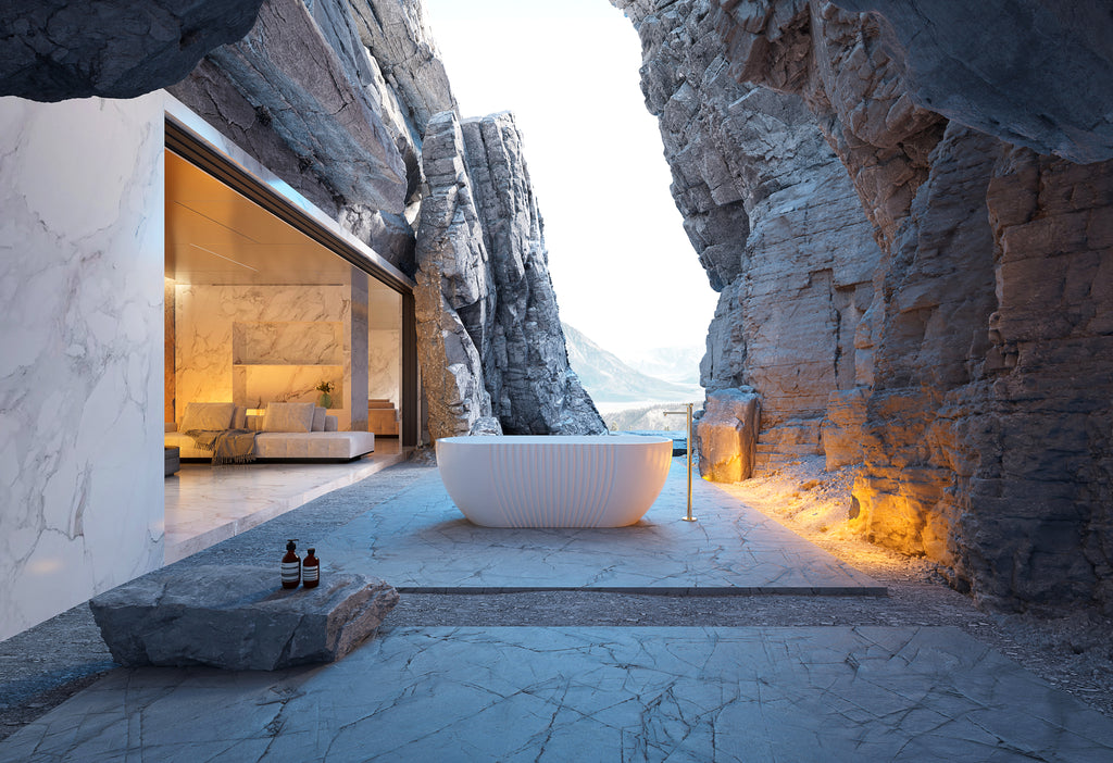 MonBlari XY-5001 Freestanding Bath Front View