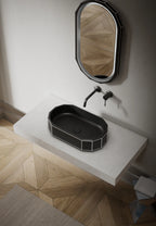 Luxury beryl series luxury vessel bathroom sink for modern vanity