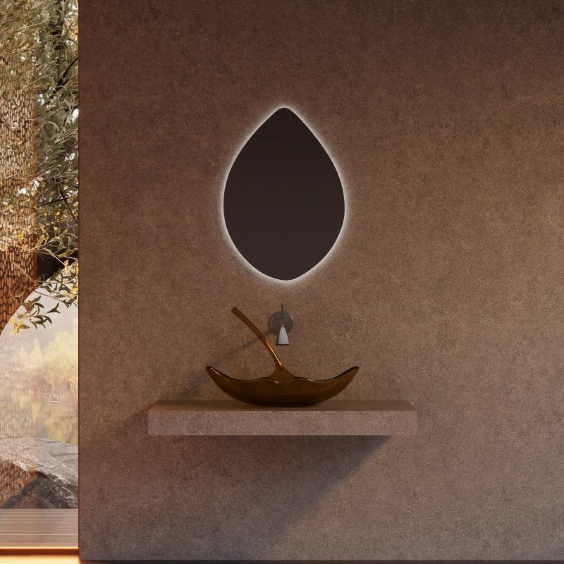 GINKNOVA brown countertop bathroom basin with elegant contemporary design