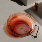 Amber spring series deep soaking tub for luxury bathroom