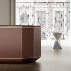 Monblari beryl series contemporary brown bathtub for upscale residential bathroom