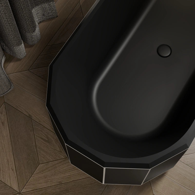 Modern beryl series elegant soaking bathtub for master bathroom