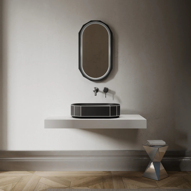 Beryl series elegant countertop basin for contemporary bathroom