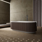 Luxury soaking tub for contemporary bathroom interiors