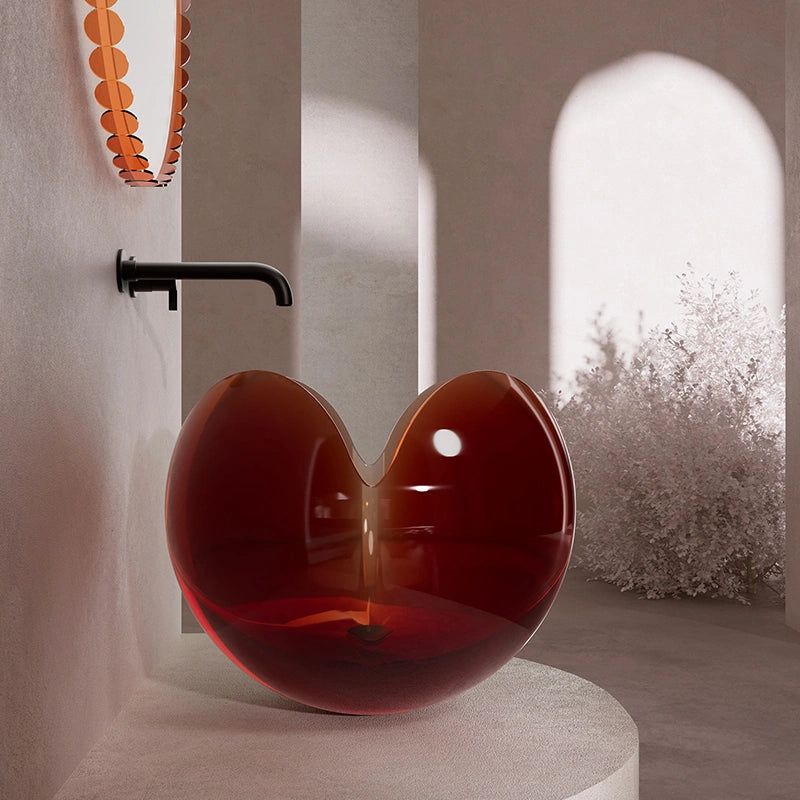 MonBlari FLOWER Series Bud Shape bathroom basin