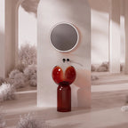 MonBlari FLOWER Series bud shape pedestal bathroom basin