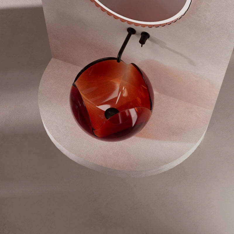 MonBlari FLOWER Series contemporary flower inspired bathroom sink