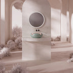 MonBlari FLOWER Series green bathroom basin