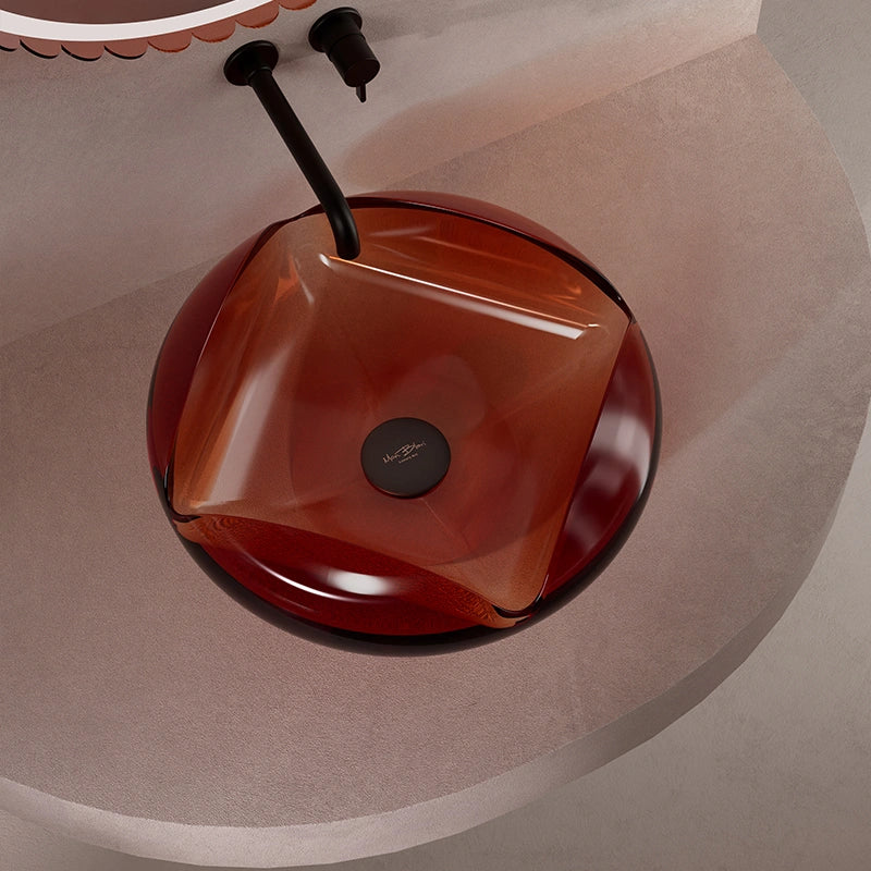 MonBlari FLOWER Series petal shape bathroom basin