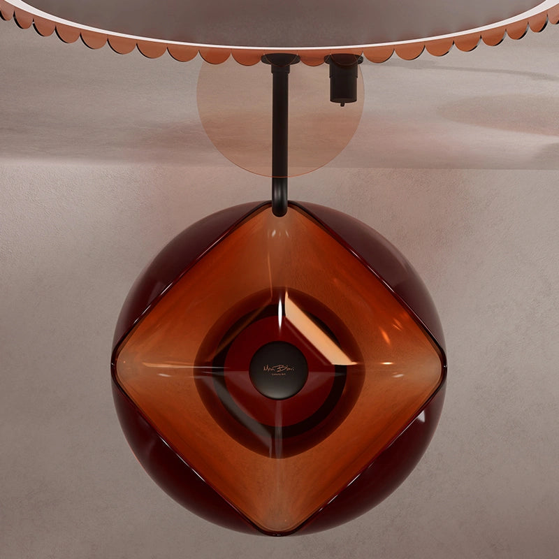 MonBlari FLOWER Series sculptural bud shape wash basin