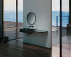 Monblari VELA Series forged carbon fiber wall mounted bathroom sink
