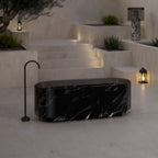 MonBlari BvIgari Black Marble luxury freestanding bathtub