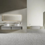 MonBlari LINGLONG Series bathroom vanity unit with solid surface top