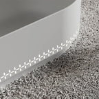 MonBlari LINGLONG Series modern sculptural freestanding bathtub