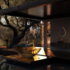 Contemporary Ginkgo brown bathtub for stylish luxury bathroom renovation