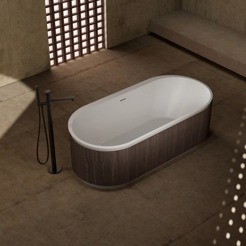 FOREST Series luxury freestanding bathtub for modern bathroom