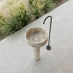 MonBlari STRATA series montage marble pedestal sink