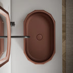 Beryl series sleek wash basin for luxury bathroom interior