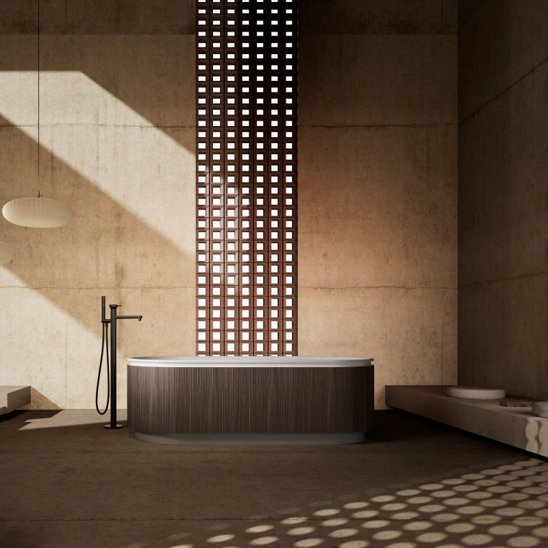 MonBlari FOREST Series modern freestanding soaking tub Main image