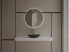 MonBlari XA-A73 Black Solid Surface Countertop Basin 500mm