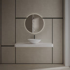 MonBlari XA-A72 White Solid Surface Countertop Basin 500mm