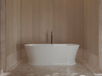 MonBlari TW-7796 White Acrylic Freestanding Bathtub 1700mm