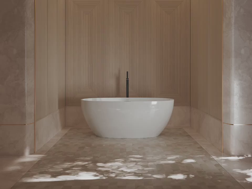 MonBlari TW-7507 Acrylic Freestanding Bathtub 1500mm-1700mm