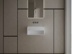 MonBlari XA-G71 White Solid Surface Wall-Mount Basin 600mm - 800mm