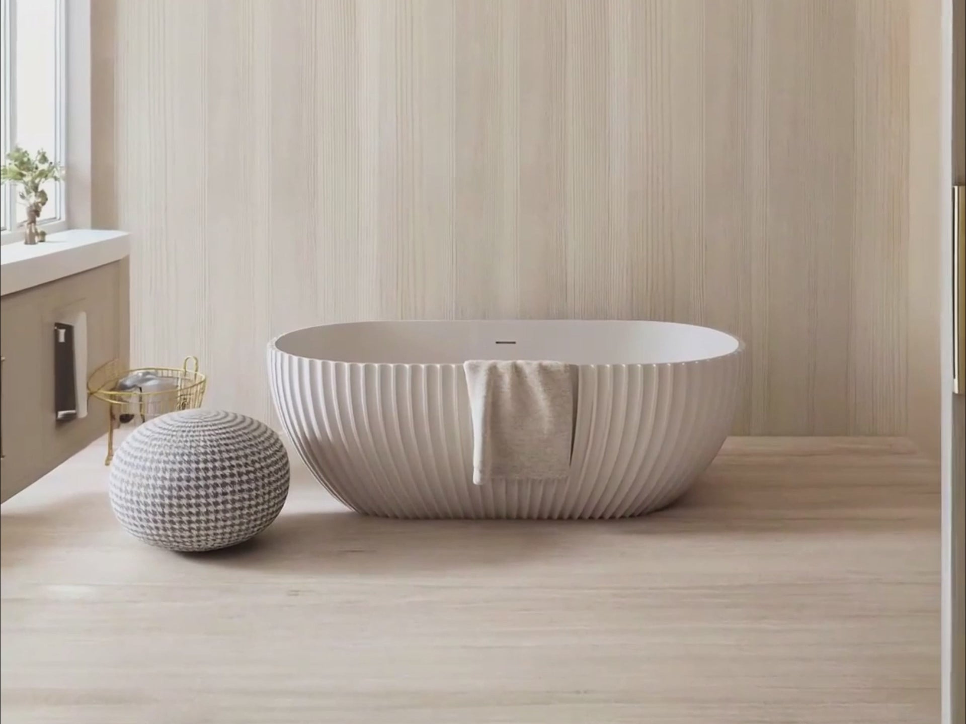 MonBlari VENUS Series Wall-Mounted Bath