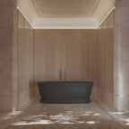 MonBlari TW-7798 Black Acrylic Freestanding Bathtub 1700mm - 1800mm