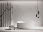 MonBlari TW-7190 Fluted Acrylic Freestanding Bathtub 1800mm